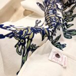 Leafy Sea Dragon Natural White Linen Tea Towel