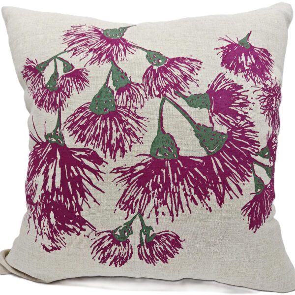 Silver Princess Flax Linen Cushion Cover