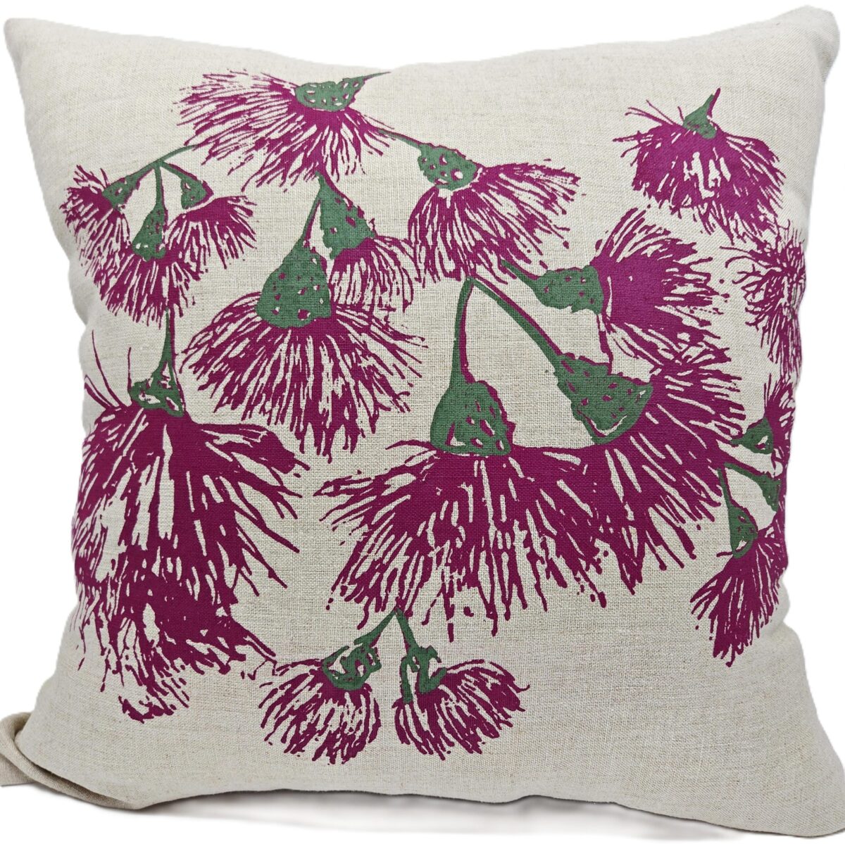 Silver Princess Flax Linen Cushion Cover