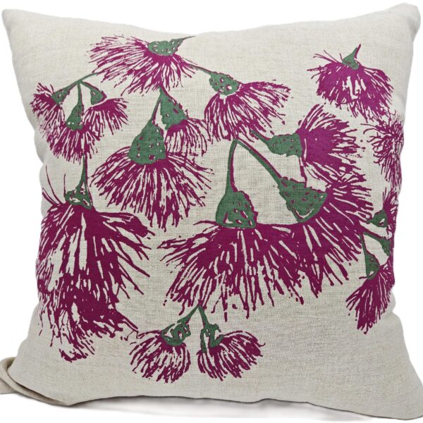 Silver Princess Flax Linen Cushion Cover