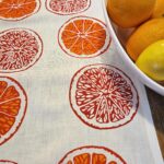 Oranges & Oranges Natural White Linen Table Runner