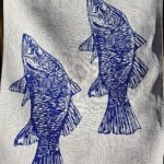 Barramundi Oatmeal Linen Tea Towel