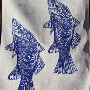 Barramundi Oatmeal Linen Tea Towel