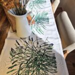 Tussock Natural White Table Runner