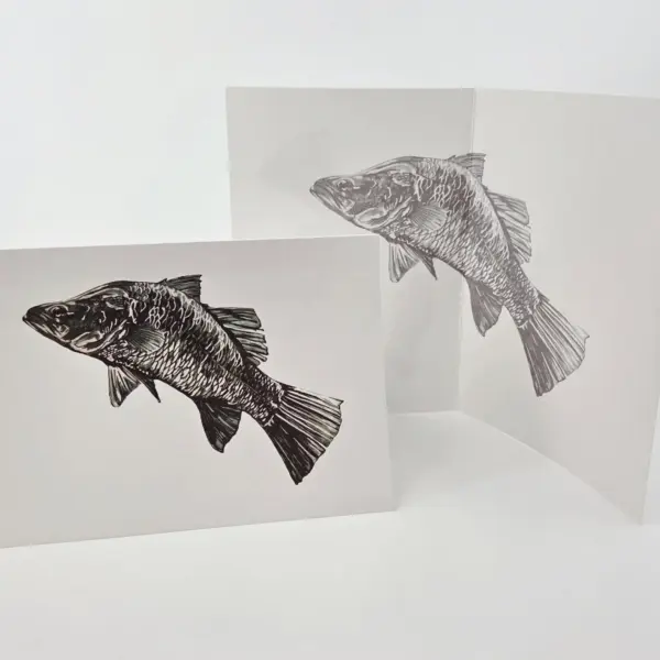 Front and inside of Card