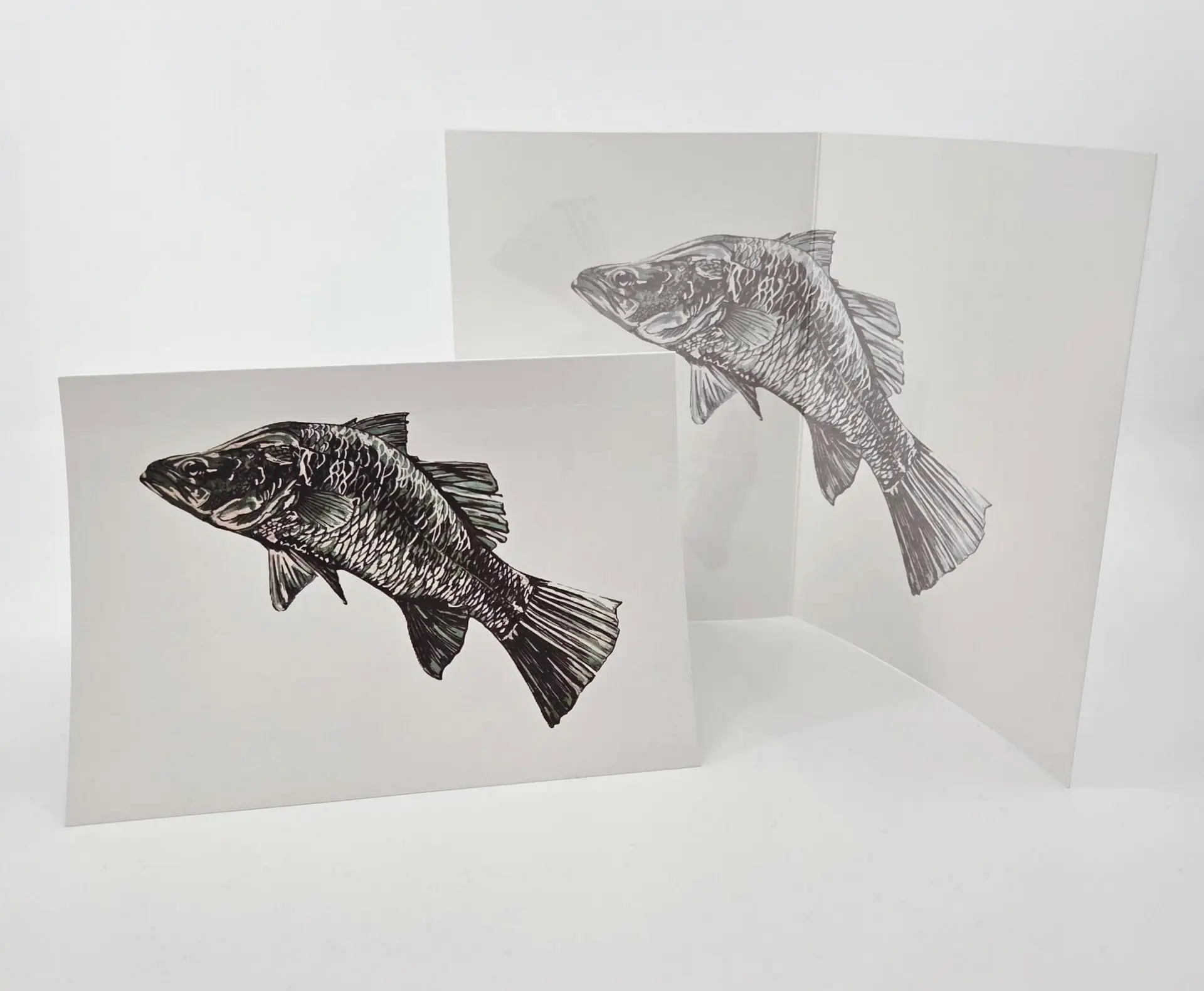 Front and inside of Card