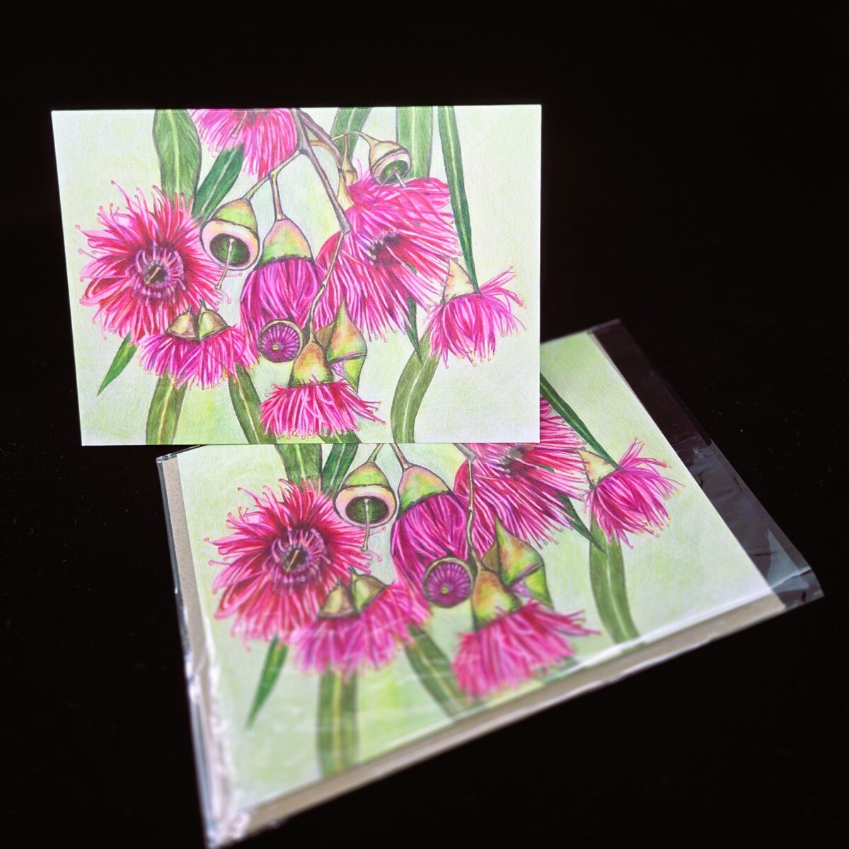 Yellow Gum Greeting Card